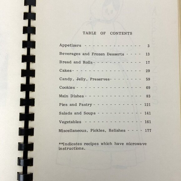 Talk About Good Cooking Bogata Texas 2nd Ed 1981 Spiral-Bound Church Cookbook - Picture 5 of 15